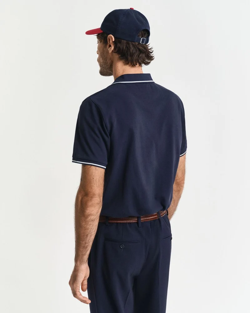 Tipped Piqué Poloshirt