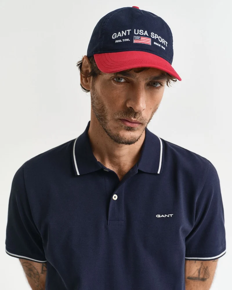 Tipped Piqué Poloshirt