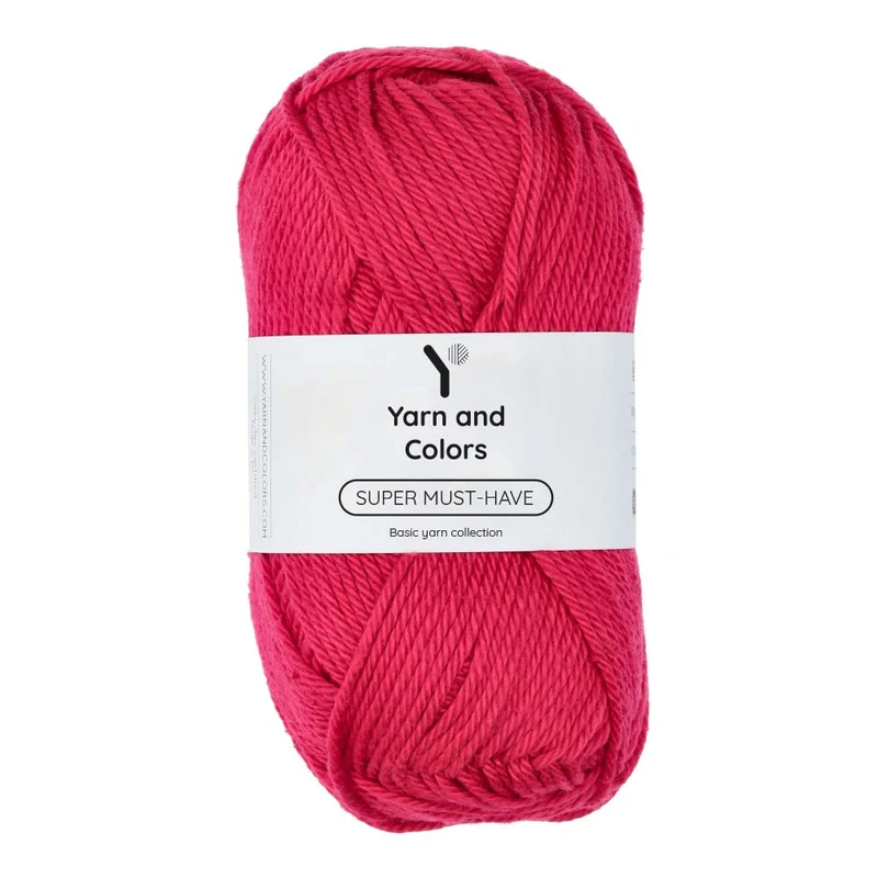 Yarn and Colors Super Must-have 033 Himbeere