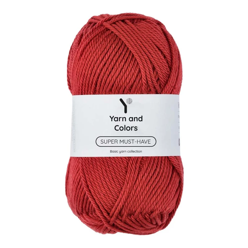 Yarn and Colors Super Must-have 030 Rotwein