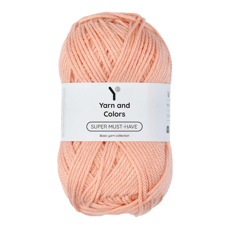 Yarn and Colors Super Must-have 042 Pfirsich