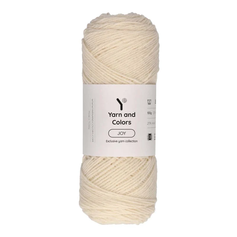 Yarn and Colors Joy 002 Creme