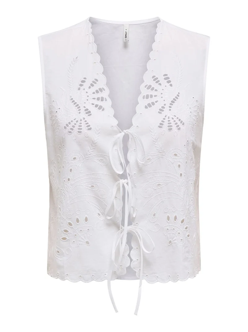ONLLOU LIFE EMB S/L TIE VEST CS PTM