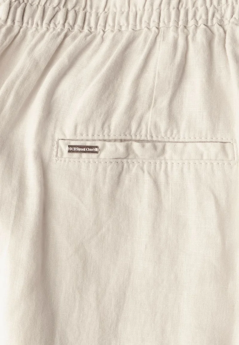 Wide Leg Leinenhose