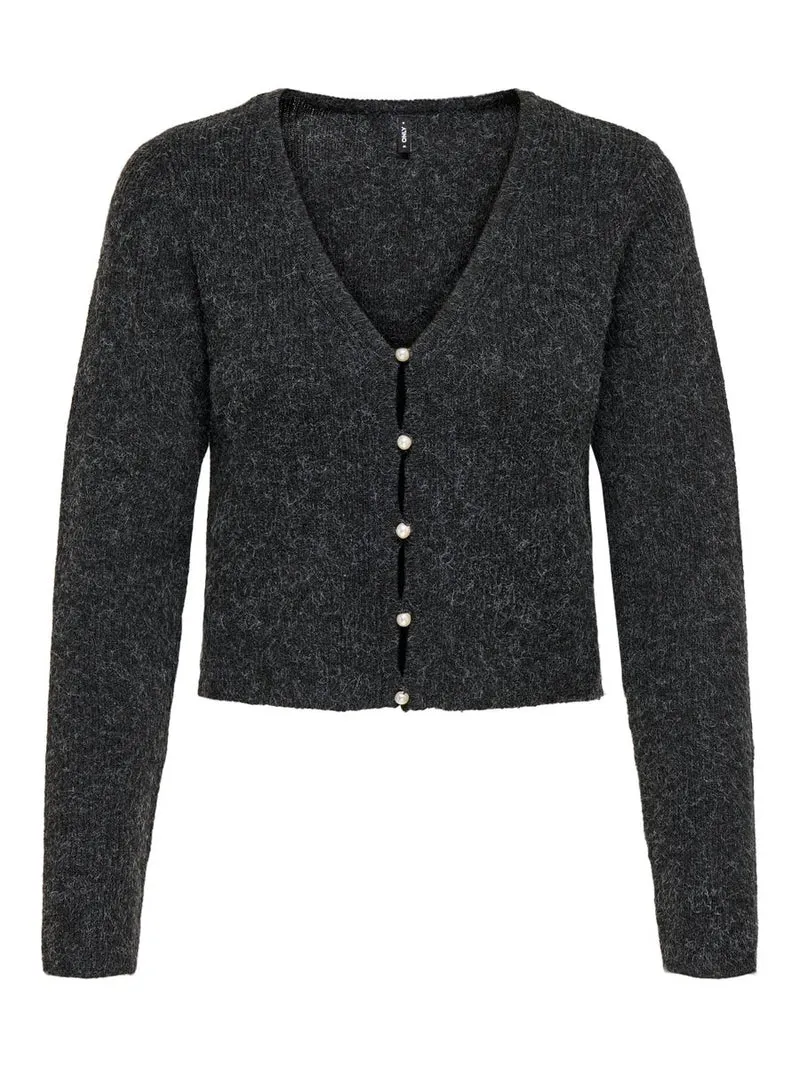 ONLRICA LIFE LS VNECK PEARL CARDIGAN KNT