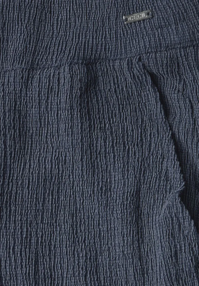Wide Leg Strukturhose
