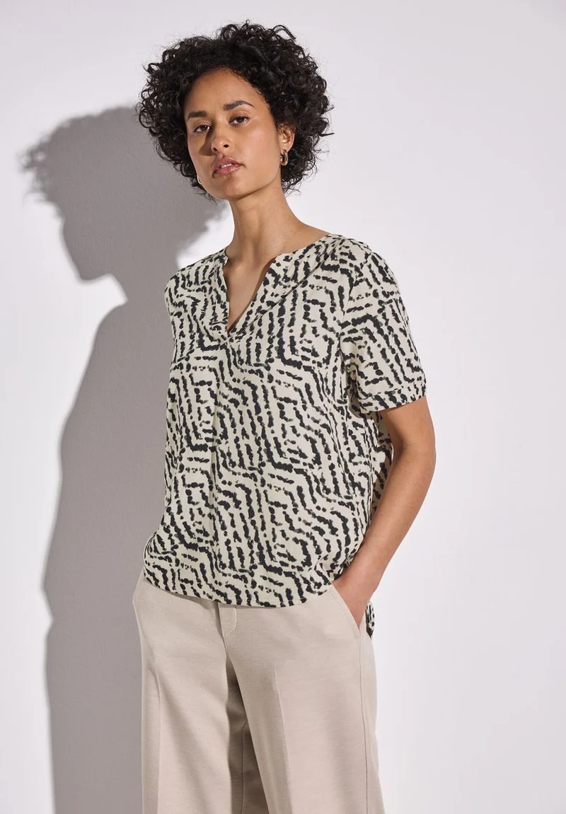 Bedruckte Bluse