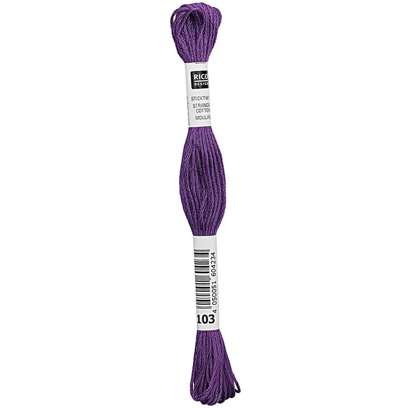Rico Sticktwist Stickgarn 8 m 103 Lilac