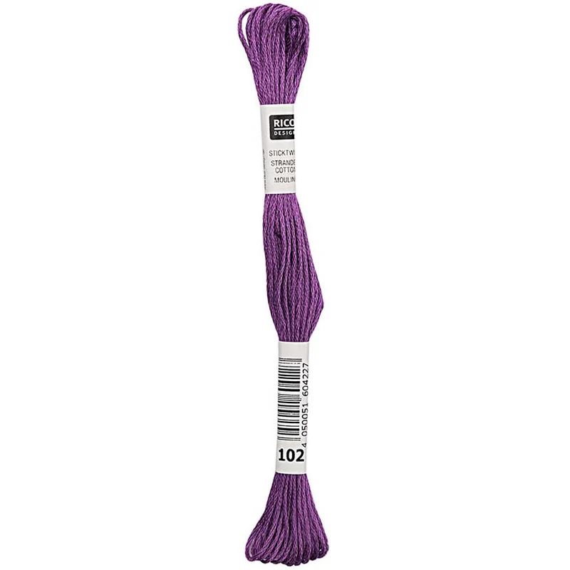 Rico Sticktwist Stickgarn 8 m 102 Lilac
