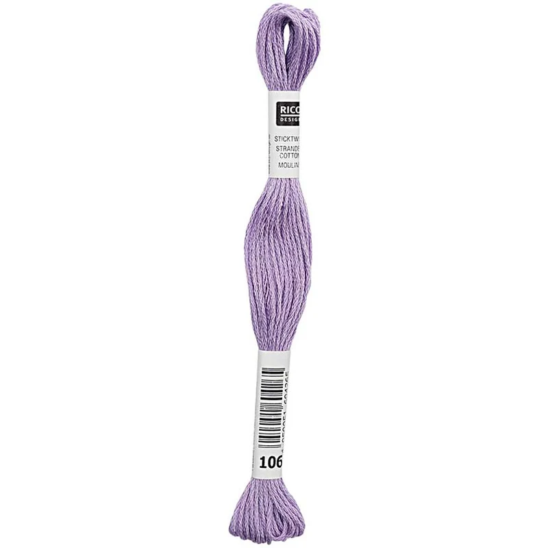 Rico Sticktwist Stickgarn 8 m 106 Hellviolett