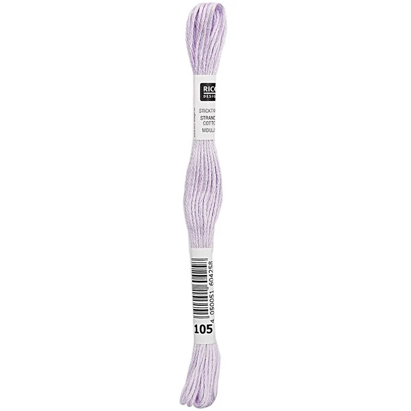 Rico Sticktwist Stickgarn 8 m 105 Hellviolett
