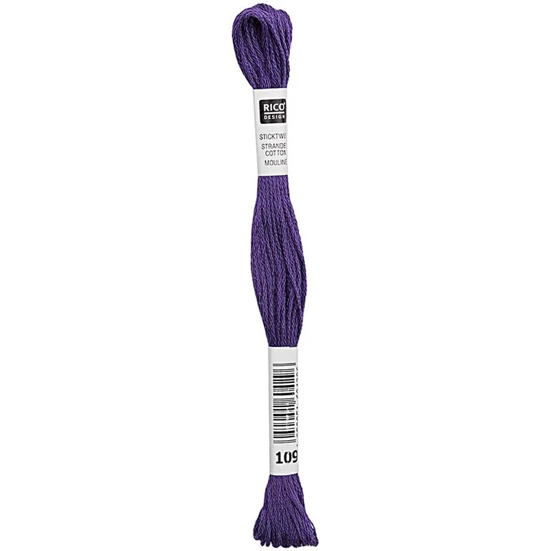 Rico Sticktwist Stickgarn 8 m 109 Hellviolett
