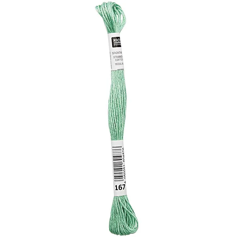 Rico Sticktwist Stickgarn 8 m 167 Sea Green