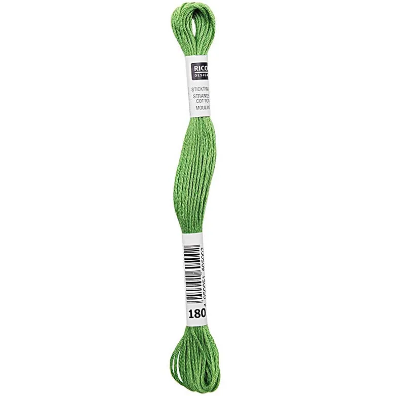 Rico Sticktwist Stickgarn 8 m 180 Frog Green