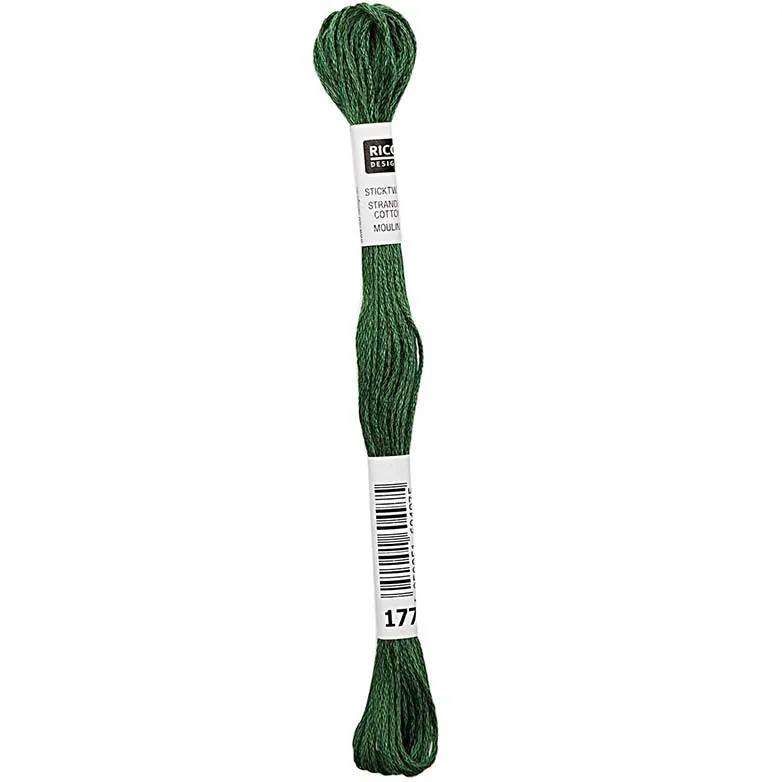 Rico Sticktwist Stickgarn 8 m 177 Pine Green