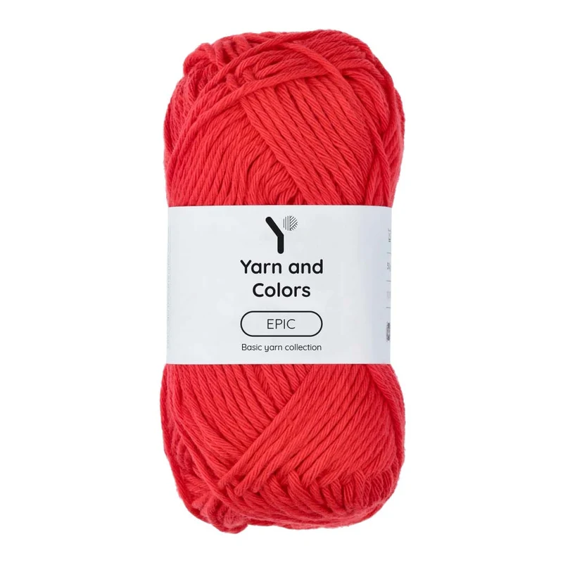 Yarn and Colors Epic 031 Kardinalrot