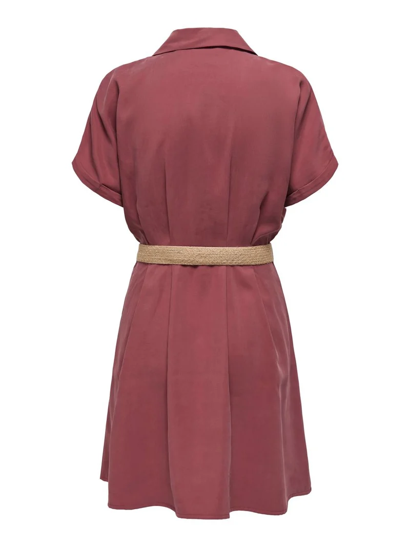ONLNICA LIFE S/S BELT MODAL DRESS PNT