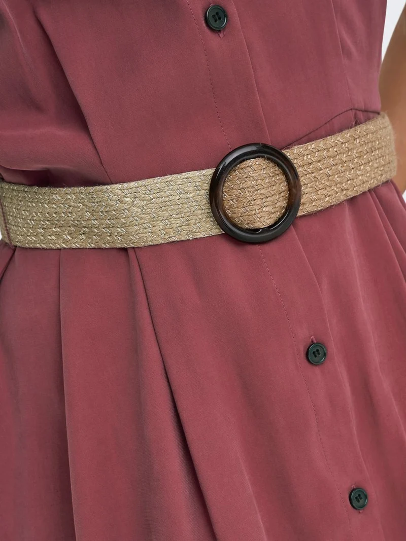ONLNICA LIFE S/S BELT MODAL DRESS PNT