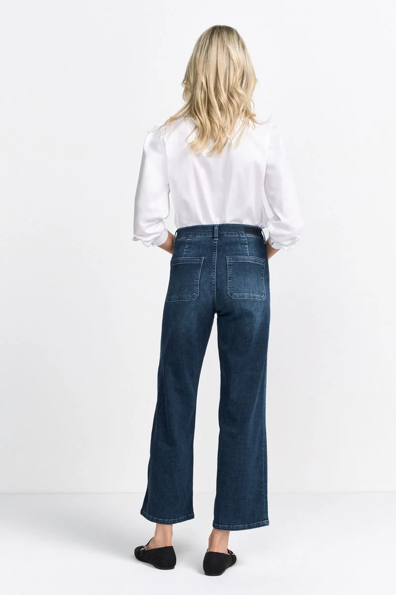 Culotte Deep Blue Denim