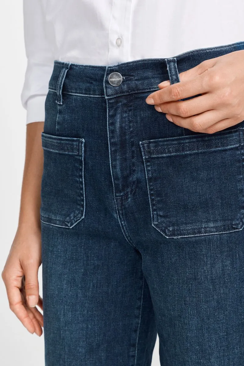 Culotte Deep Blue Denim
