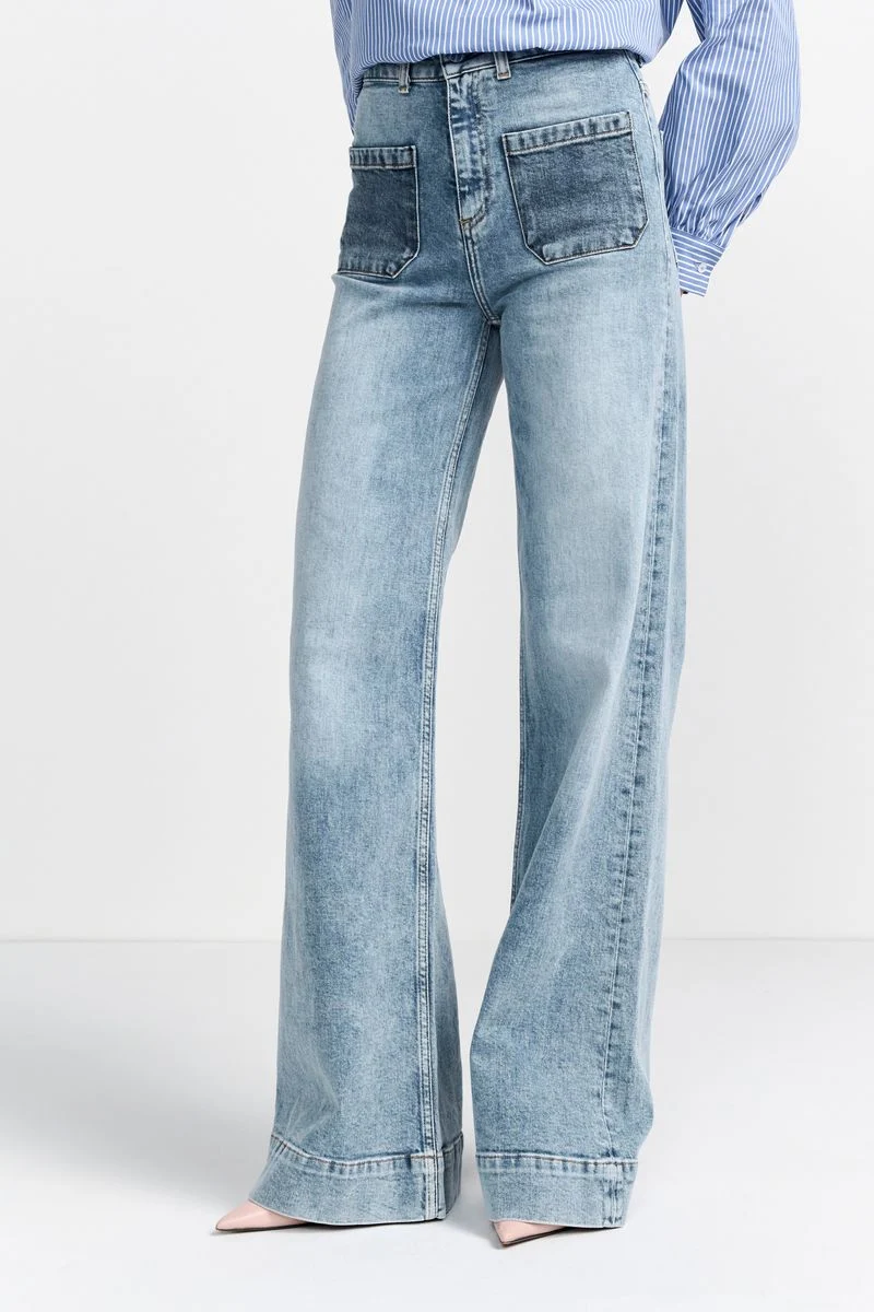 Marlene Dark Blue Denim Organic