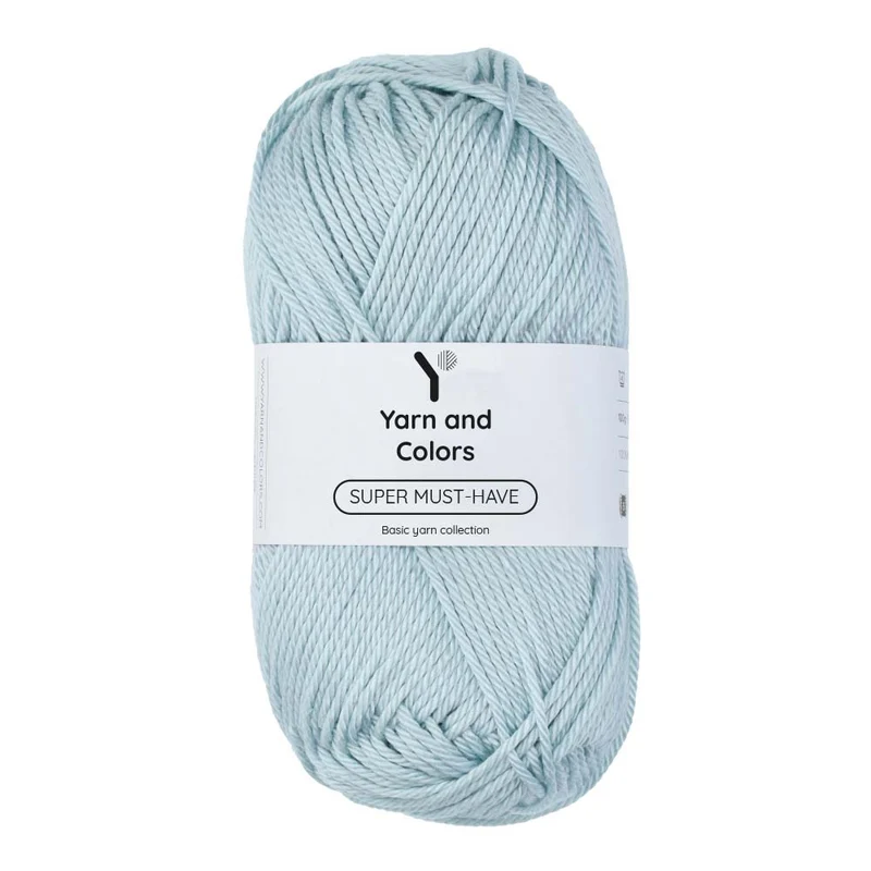 Yarn and Colors Super Must-have 063 Eisblau