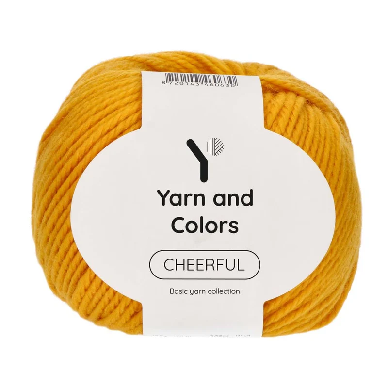 Yarn and Colors Cheerful 015 Senfgelb