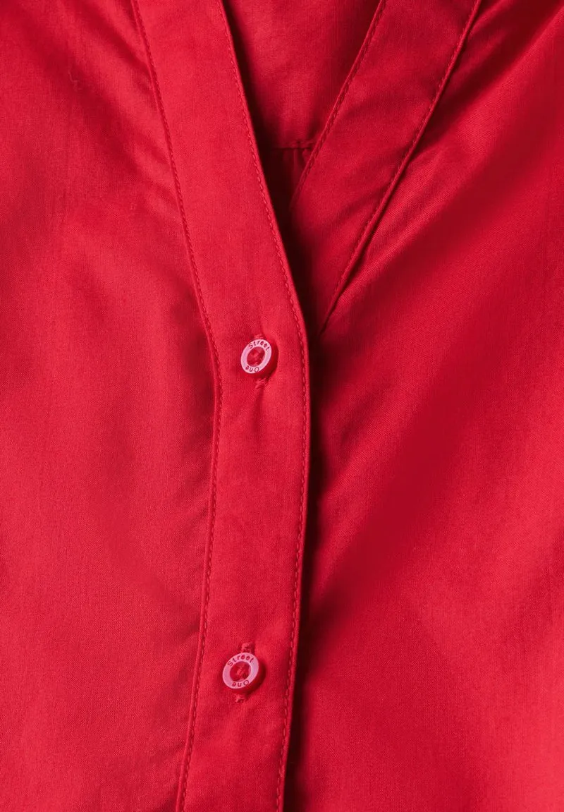 Bluse mit Tapedetails