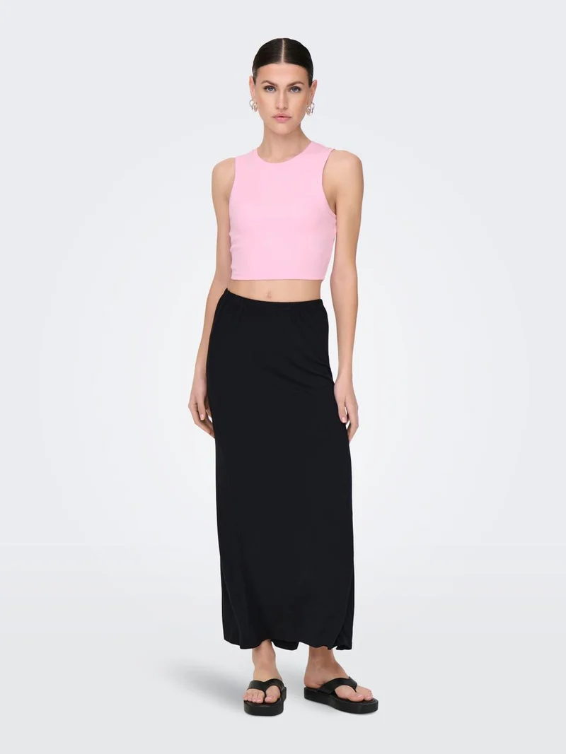 ONLVILMA S/L CROPPED TANK TOP JRS NOOS