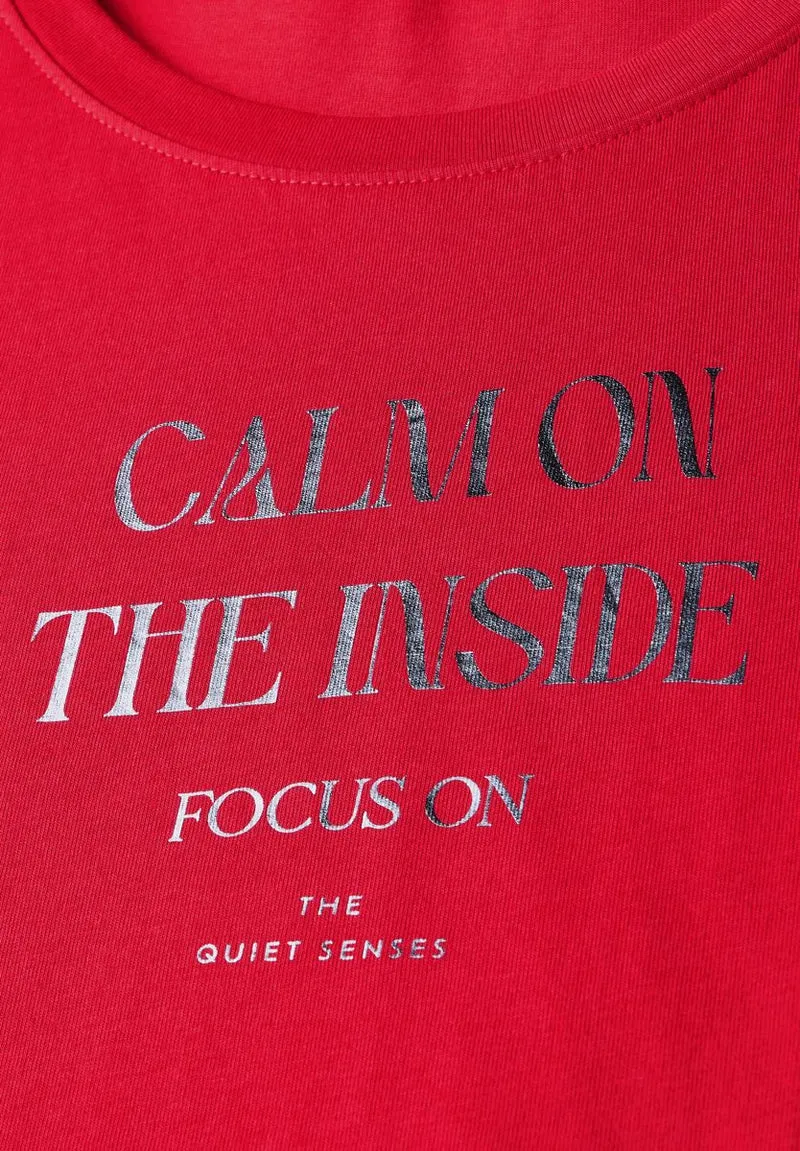 Softes Shirt mit Wording