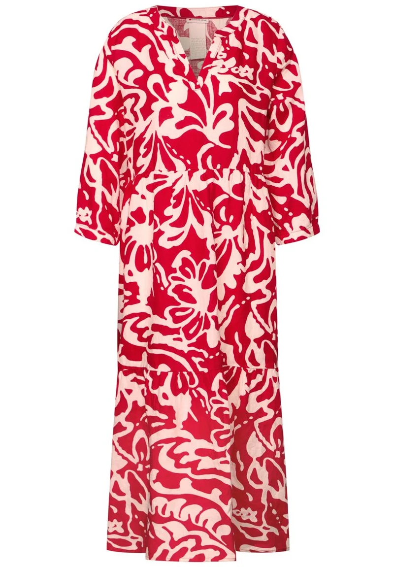 Leinenkleid mit Print