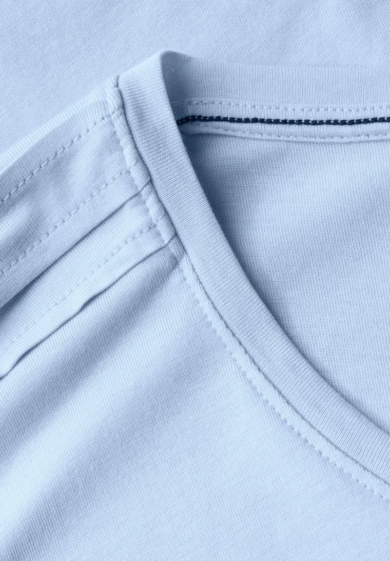 Shirt in Unifarbe