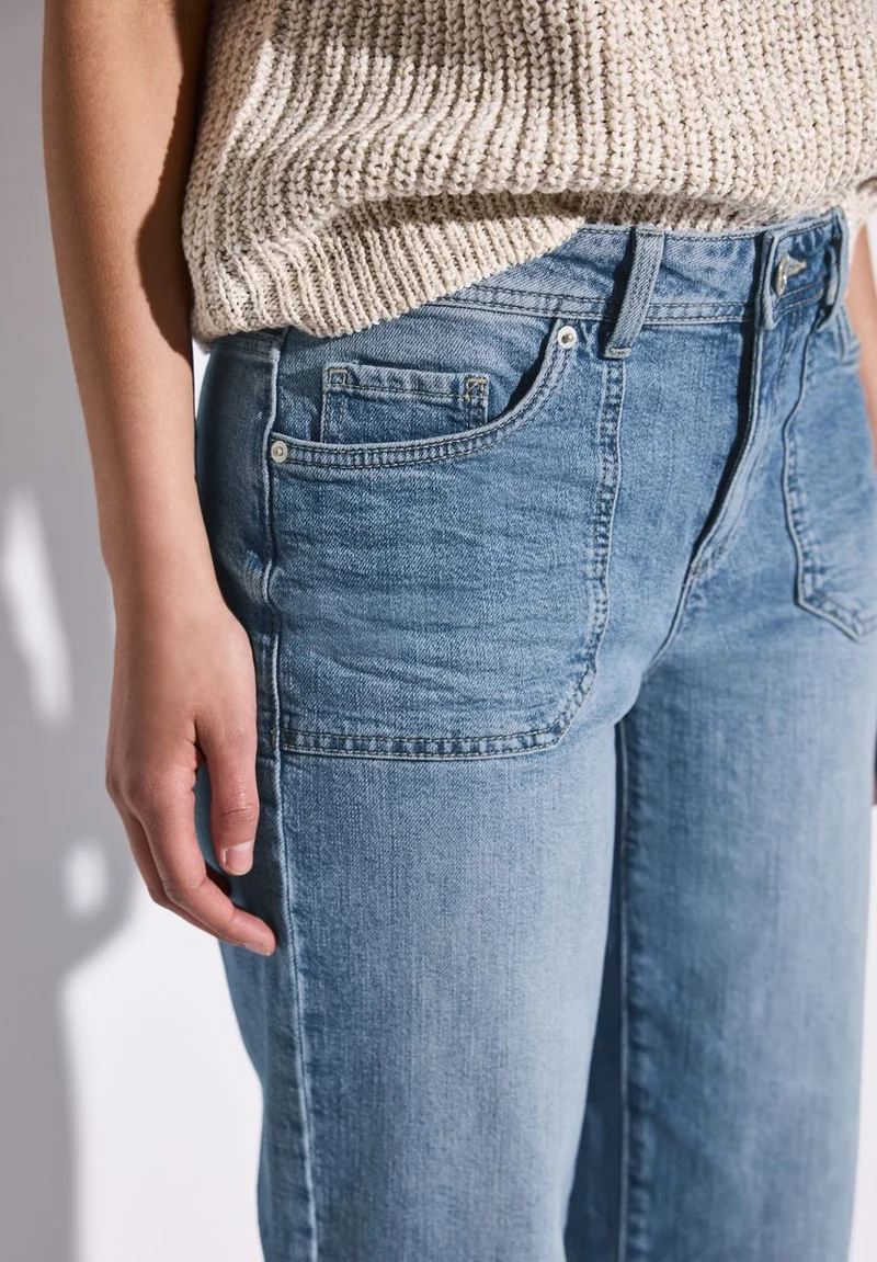 Straight Leg Jeans