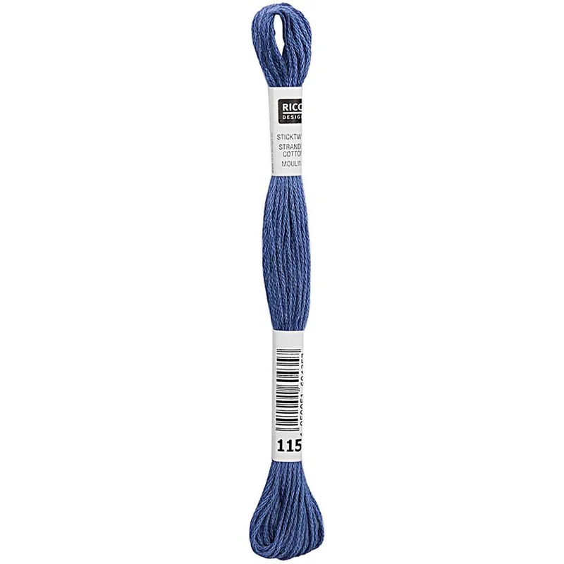 Rico Sticktwist Stickgarn 8 m 115 Hellblau