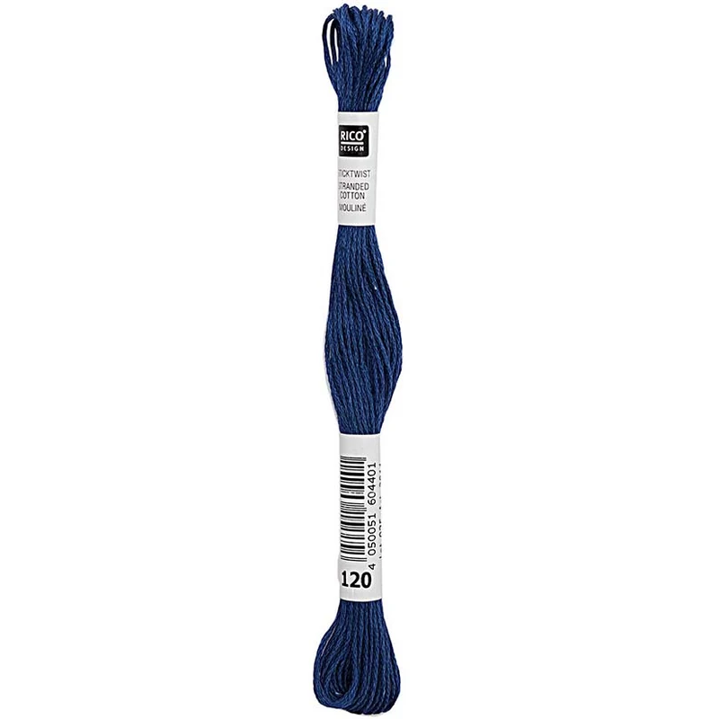 Rico Sticktwist Stickgarn 8 m 120 Royal Blue
