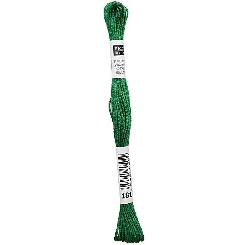 Rico Sticktwist Stickgarn 8 m 181 Frog Green