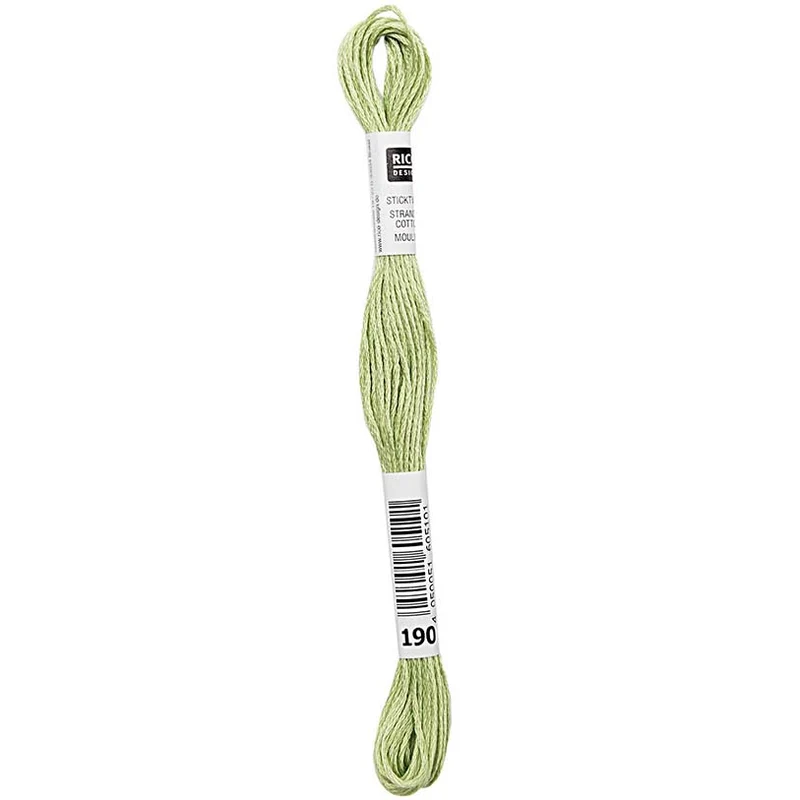 Rico Sticktwist Stickgarn 8 m 190 Hellgrün