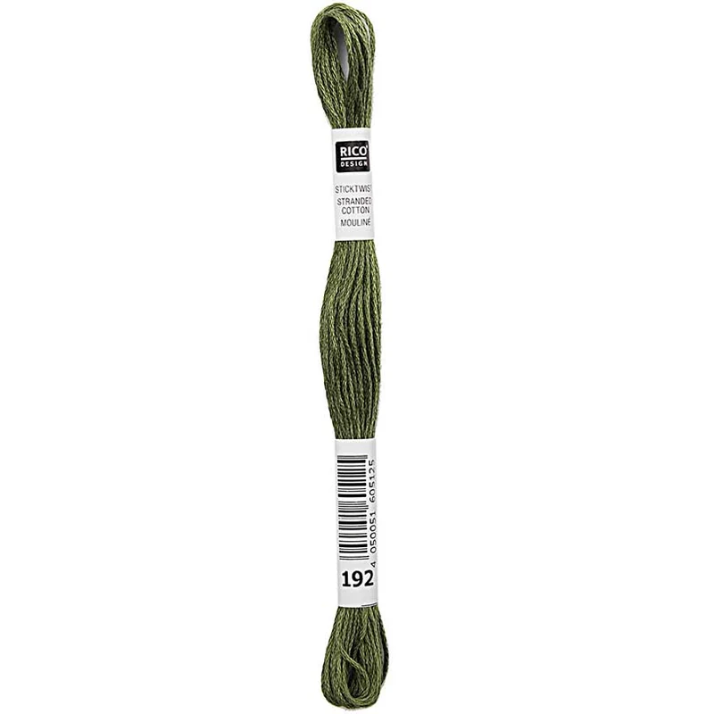 Rico Sticktwist Stickgarn 8 m 192 Hellgrün