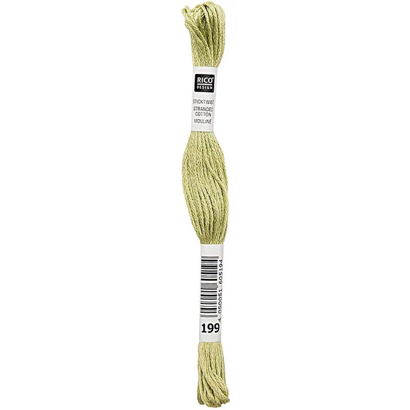 Rico Sticktwist Stickgarn 8 m 199 Grün