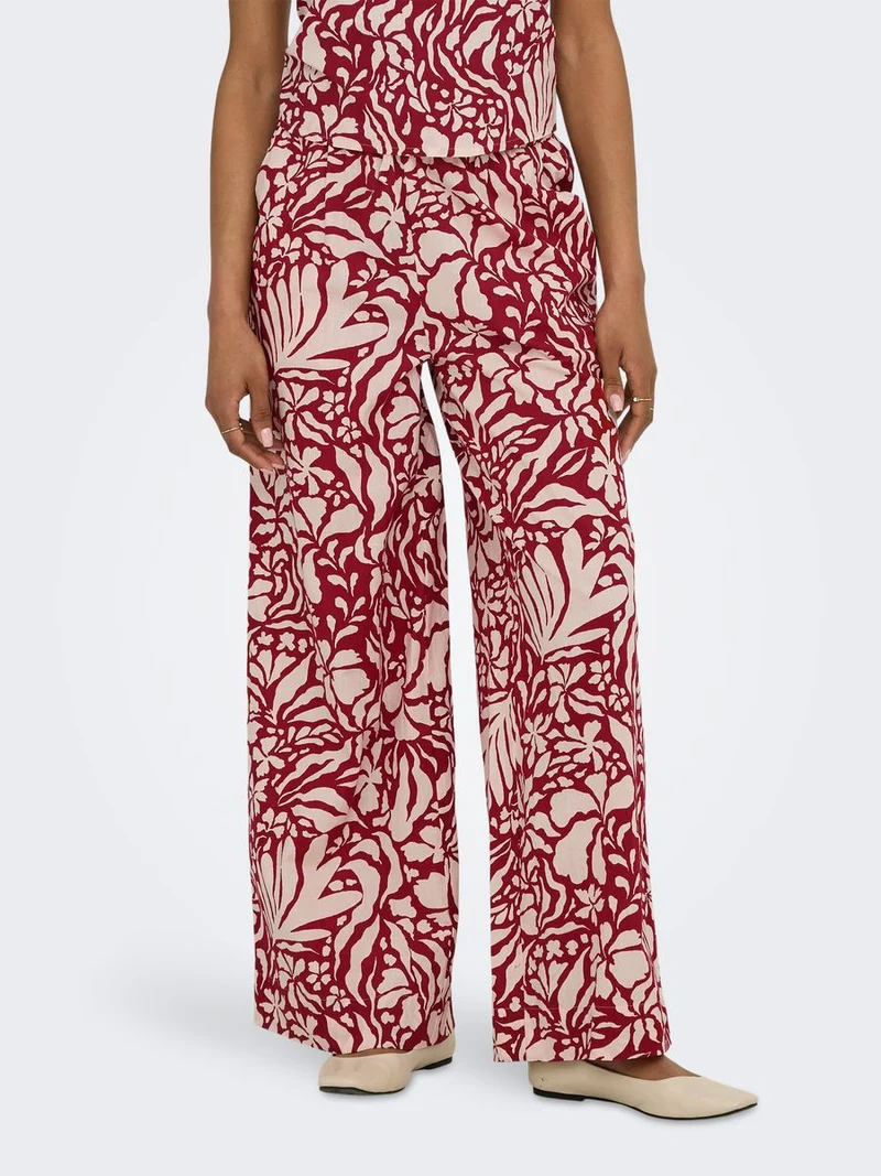 ONLKALEEN LIFE HW PULL-UP PANT WVN