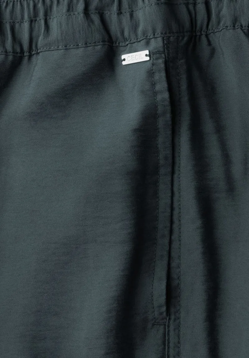 Wide Leg Strukturhose