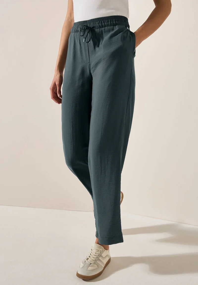 Wide Leg Strukturhose