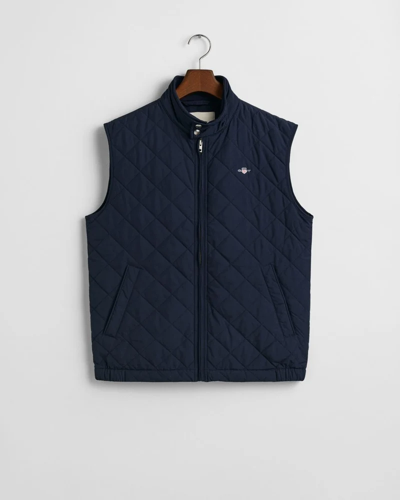 Gesteppte Windcheater Weste