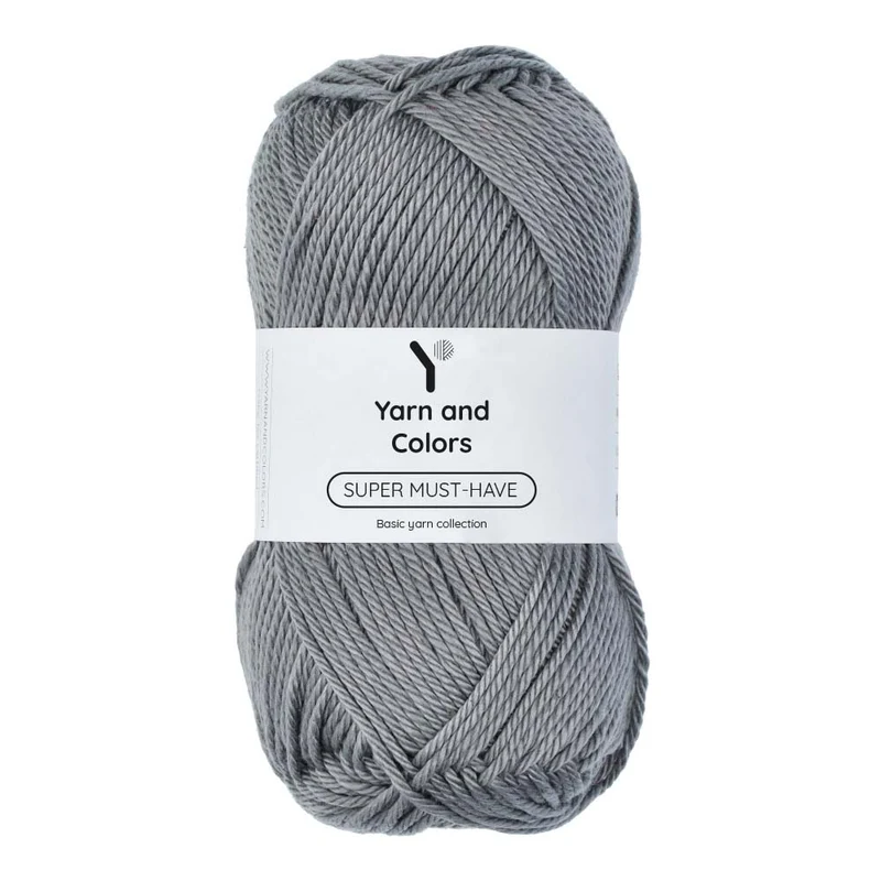 Yarn and Colors Super Must-have 096 Shark Grey