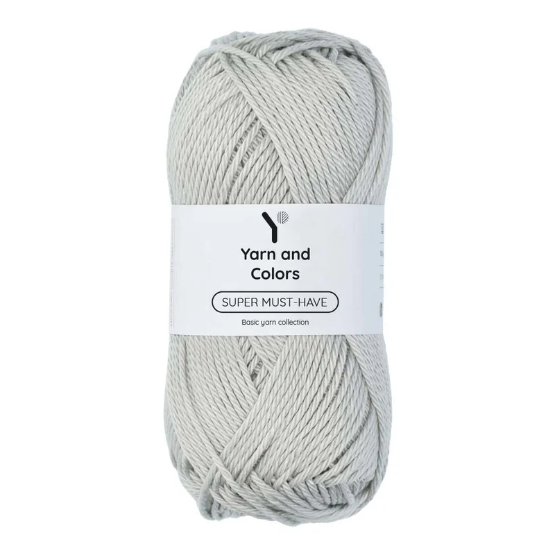 Yarn and Colors Super Must-have 094 Silber
