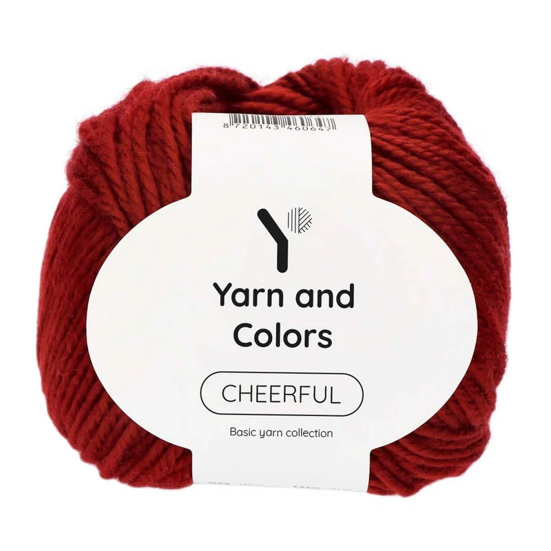 Yarn and Colors Cheerful 029 Burgunderrot