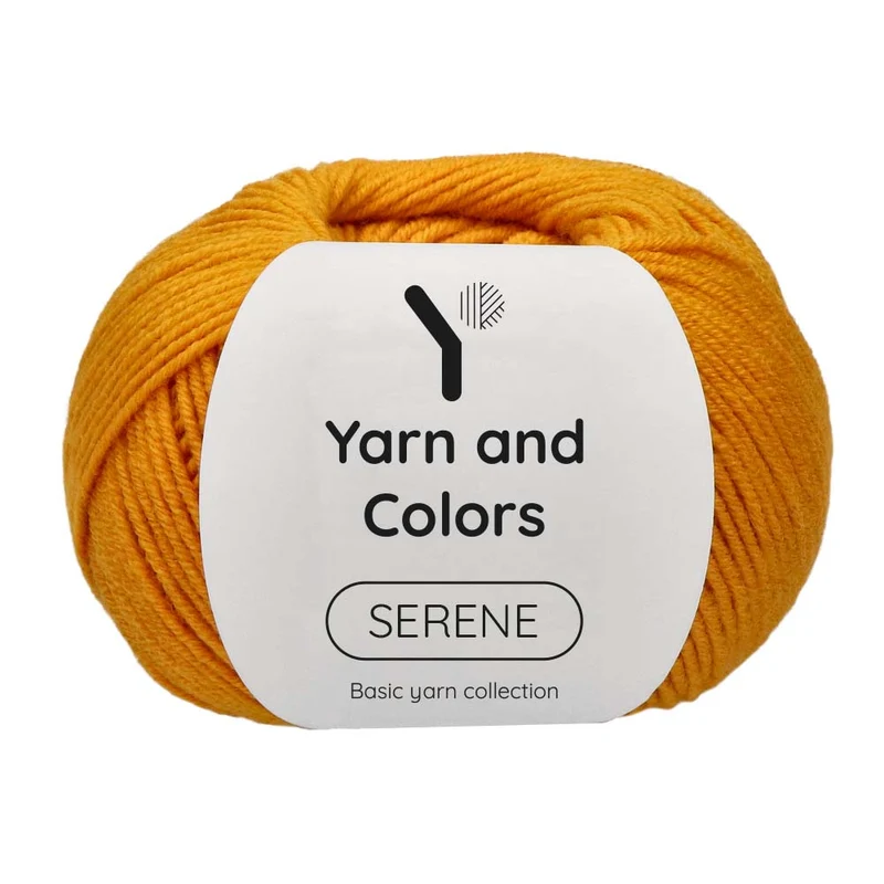 Yarn and Colors Serene 015 Senfgelb