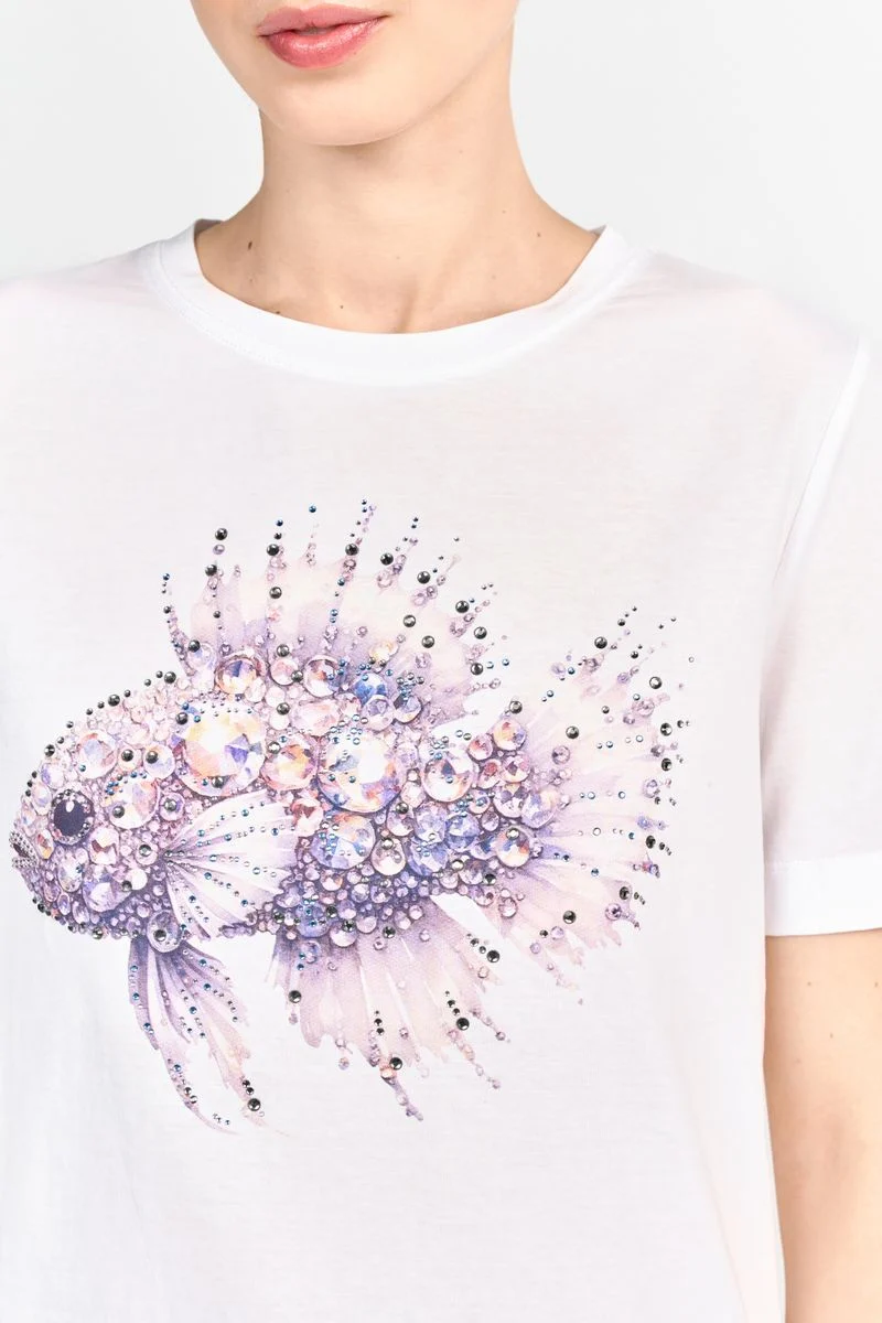 Elegant Fit T Sparkling Fish