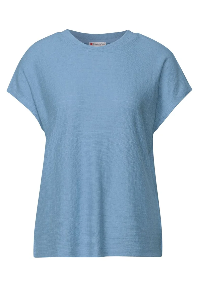 Shirt mit Streifenstruktur