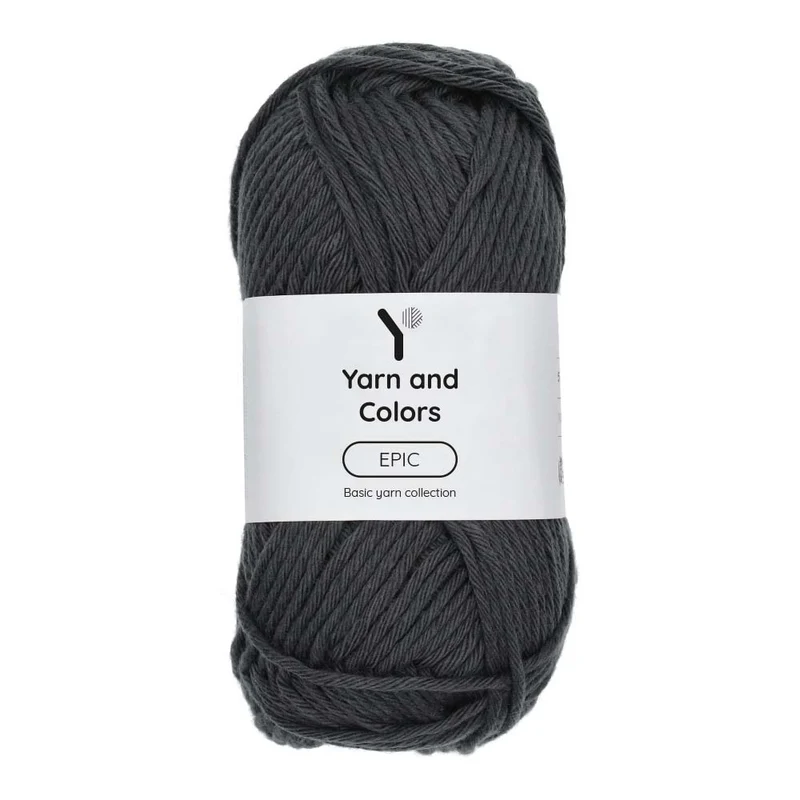 Yarn and Colors Epic 099 Anthrazit